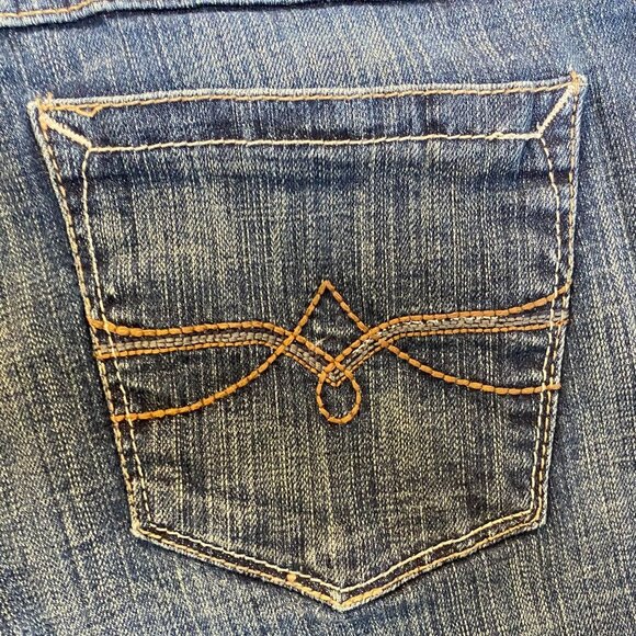 Southpole Juniors Jeans Size 13 Dark Wash Denim Skinny Cotton Spandex Blend - Picture 10 of 12